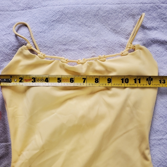 Sperry One-piece Swimsuit- Yellow S/P - Picture 4 of 8